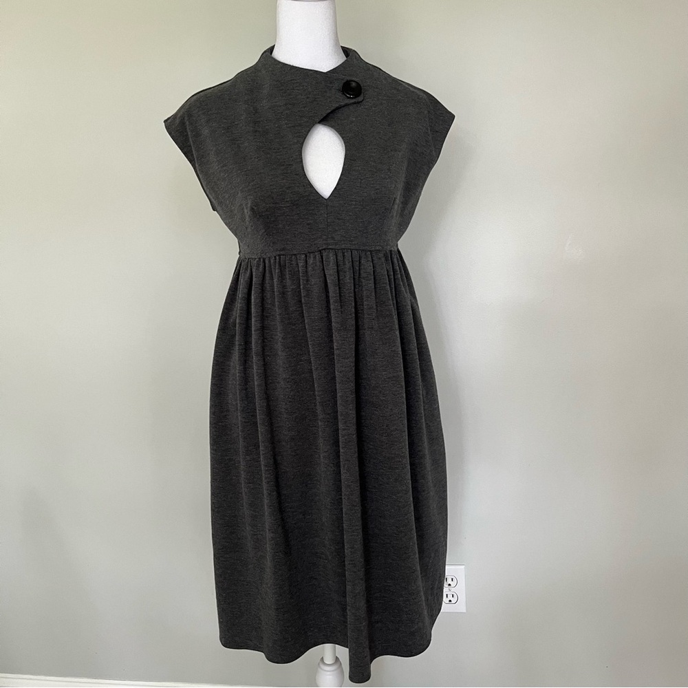 London Fog Keyhole Dress